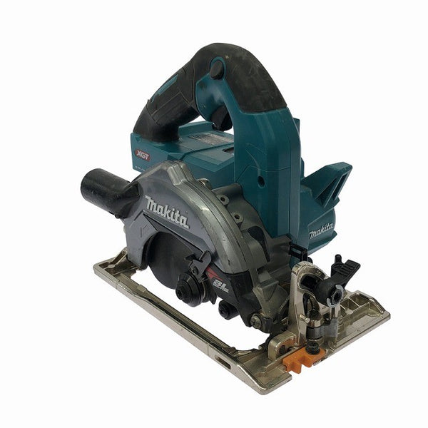 ☆中古品☆makita マキタ 40Vmax 125mm 充電式マルノコ HS008G 青 充電器 ケース付 コードレス 丸のこ 丸ノコ 丸鋸 木工用 切断機130489 - 5
