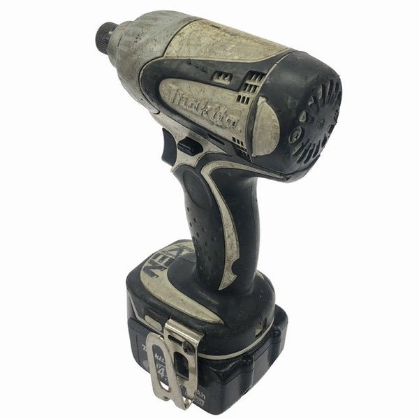 ☆中古品☆makita マキタ 14.4V 充電式インパクトドライバー TD131D バッテリ1個(14V 3.0Ah)充電器付き コードレス 締め付け120306 - 5