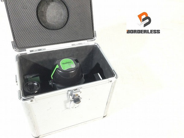 ☆比較的綺麗☆makita マキタ 屋内・屋外兼用墨出し器 SK310GP 受光機(LDG-1) ケース付 グリーンレーザー墨出し器 光学測定器114938 - 2