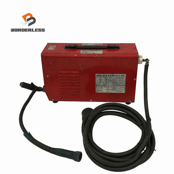 ☆中古品☆NICHIDO 日動工業 200V デジタルインバーター溶接機 DIGITAL-200A 本体 直流溶接機 インバータ溶接機 アーク溶接機125527 - 1
