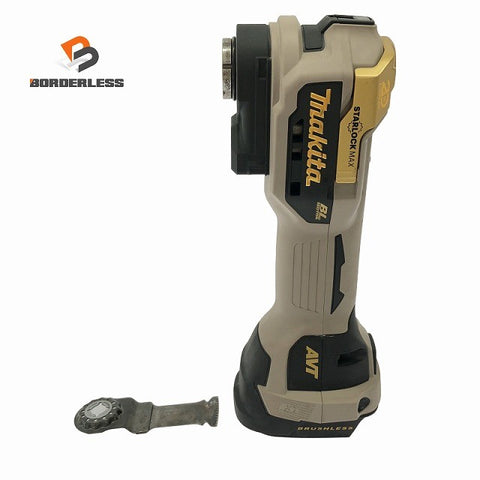 ☆美品☆ makita マキタ 18V 充電式マルチツール TM52DZPG STARLOCK MAX対応 プレミアムグレージュ LXT20周年記念カラー132928