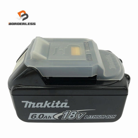 ☆極美品 充電回数1回☆makita マキタ 18V 6.0Ah 純正 リチウムイオンバッテリー BL1860B リチウムイオン電池 充電池137803