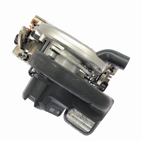 ☆中古品☆makita マキタ 18V 165mm 充電式マルノコ HS631DZSB 電動工具 切断機 木工135886 - 5