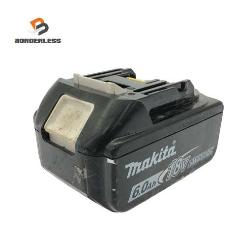 ☆中古品☆makita マキタ 純正リチウムイオンバッテリー BL1860B 残量表示付 リチウムイオン電池 蓄電池 充電池118675