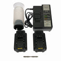 ☆中古品☆Panasonic パナソニック 14.4V/18V 充電マルチハンマードリル EZ78A1 本体+バッテリ2個(18V4.2Ah) 充電器 ケース 充電式132956 - 10
