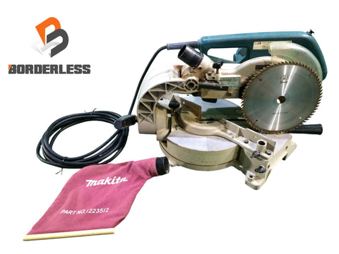 ☆中古品☆ makita マキタ 100V 190ｍｍ 7型卓上スライドマルノコ LS0711 本体+集塵袋 マルノコ/丸ノコ/丸鋸 切断 大工道具114598