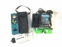 ☆比較的綺麗☆makita マキタ 10.8V 充電式屋内・屋外兼用追尾墨出し器 SK506GDN 受光器 充電器 ケース グリーンレーザー墨出し器125376 - 10