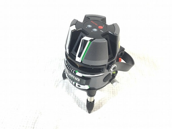 ☆中古美品☆TAJIMA タジマ グリーンレーザー墨出し器 ZEROG2-KJY 本体+受光器+ケース付 高精度 矩十字 ZERO GREEN128881 - 5