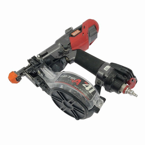 ☆中古品☆MAX マックス 41mm 高圧 ターボドライバー HV-R41G6(D) エアビス打機 エアビス打ち機 ねじ打機 ねじ打ち機114531 - 0
