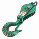 ☆中古品☆HHH スリーエッチ 強力型 吊り滑車 荷重1/2ton 0.5ton 500kg サイズ75mm フック型 荷物吊り上げ 引っ張り作業 吊り具136740 - 2