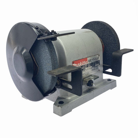 ☆中古品☆makita マキタ 100V 150mm 電気グラインダー 9306 卓上グラインダー 両頭グラインダー ベンチグラインダー 刃物研磨機131314 - 0
