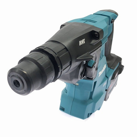 ☆未使用品☆makita マキタ 40Vmax 28mm 充電式ハンマドリル HR011GRDX バッテリ2個(2.5Ah) 充電器 ケース付 コードレス132355 - 0