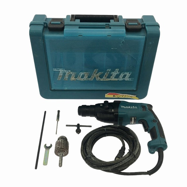 ☆美品☆makita マキタ 100V 18mm ハンマドリル HR1830F 未使用 超硬ドリル 12本(種類色々) コード式 ハンマードリル 穴あけ 穿孔 - 3