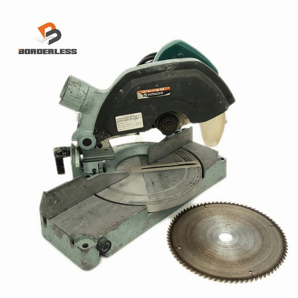 ☆中古品☆ HITACHI 日立工機 100V 216mm 卓上丸のこ C8FC 本体のみ 切断 木工 丸ノコ/丸鋸124687 - 1