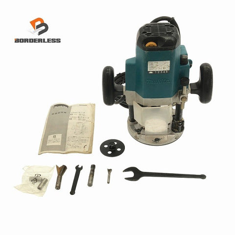☆中古品☆makita マキタ 100V 電子ルーター 3612C コード式 トリマー 木材加工 切削118625