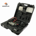 ☆中古品☆MAX マックス ガスネイラ GS-738C2 バッテリ2個(6V1.5Ah) 充電器 ケース付 充電式 ガス式鋲打ち機 ガスピンネイラ129636 - 1