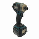 ☆中古品☆makita マキタ 18V 充電式インパクトドライバ TD148D 青/ブルー バッテリー1個(14.4V 4.0Ah)付き 電動工具 - 3