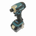 ☆中古品☆ makita マキタ 充電式インパクトドライバ TD172DRGX 青 バッテリ2個(18V6.0Ah) 充電器 ケース付 - 4