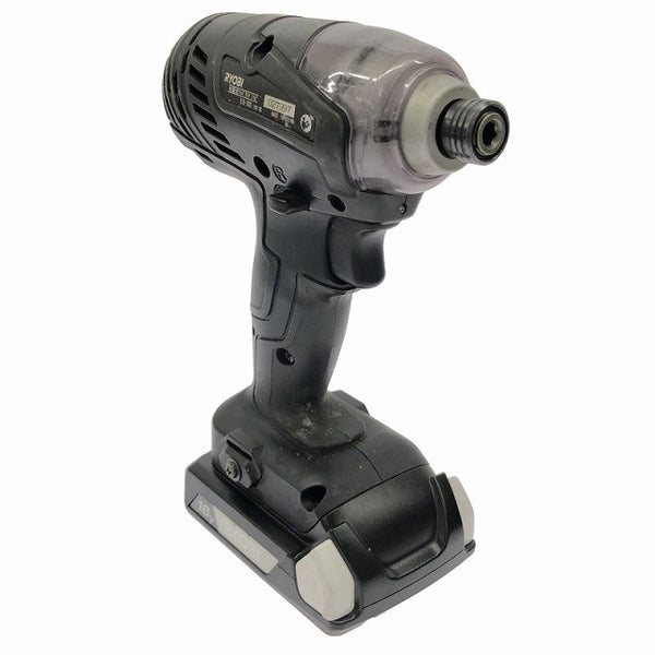 ☆中古品☆RYOBI リョービ 18V 充電式インパクトドライバー BID-1805 バッテリ1個(1.5Ah) 充電器 ケース付 コードレス133210 - 5