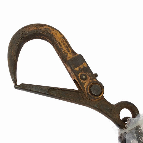 ☆中古品☆スーパーツール SUPERTOOL 2t スーパーロックフック SLH2 チェーンスリング付 吊具134601 - 2