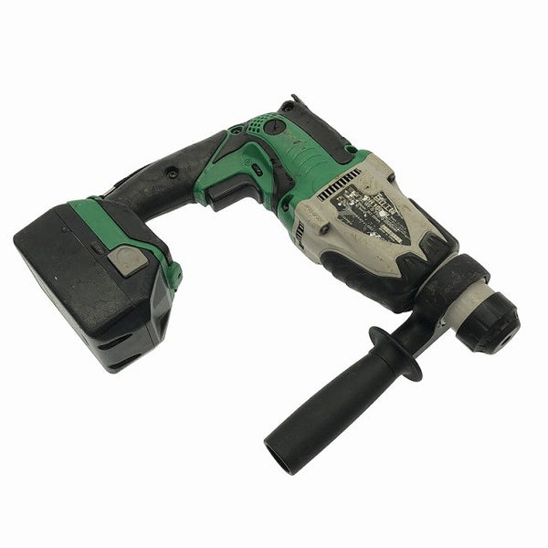 ☆中古品☆ HITACHI 日立工機 14.4V/18V 16mm コードレス ロータリハンマードリル DH18DSL 本体+バッテリー1個(18V 4.0Ah)117330 - 3