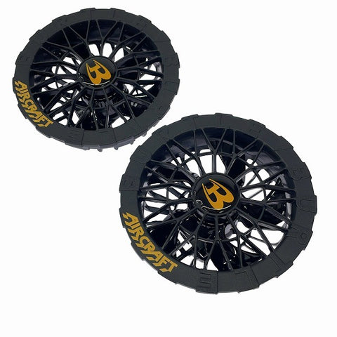 ☆未使用品セット☆BURTLE バートル 30V エアークラフト専用バッテリー AC10 黒 ファンユニット AC10-1 ブラック133760 - 0