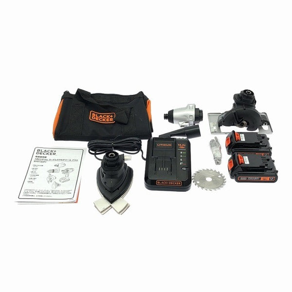 ☆未使用品☆BLACK＋DECKER ブラック＆デッカー 18V コードレスマルチツールプラス EVO185P1 MultiEVO/マルチエボ 充電式 116631 - 10
