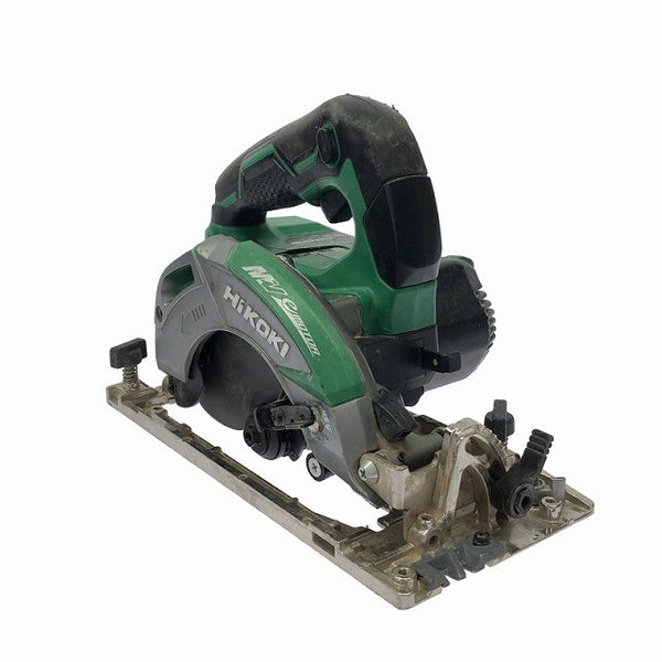 ☆中古品☆HiKOKI ハイコーキ 36V 147mm コードレス丸のこ C3605DC 本体＋ケース付 充電式 バッテリー式 マルノコ 丸ノコ 丸鋸122919 - 5