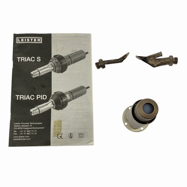 ☆中古品☆LEISTER ライスター 熱風溶接機 CH-6060 本体+ケース Sarnen ヒートガン ホットガン プラスチック溶接 熱風機 温風機134926 - 10