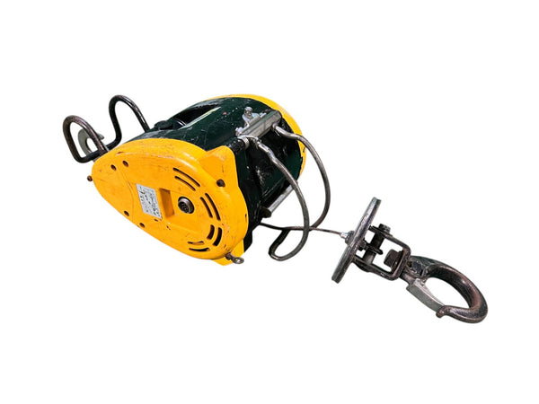 ☆中古品☆RYOBI リョービ 100V 小型ウインチ WI-125 リモコン付 荷重130kg 揚程30m 電動ホイスト 電動ウインチ 電動ウィンチ130481 - 3