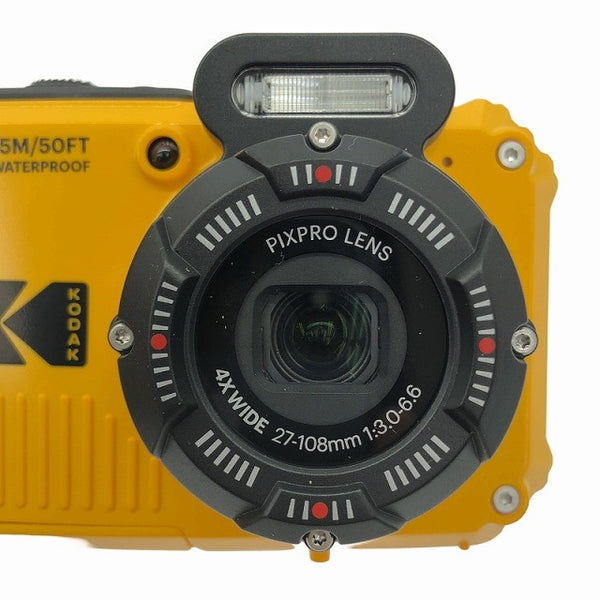 ☆未使用品☆ KODAK コダック 防水デジタルカメラ WPZ2 PIXPRO イエロー 防水防塵 耐衝撃 CALSモード 1600万画素 116596 - 7