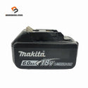 ☆中古品☆makita マキタ 18V 6.0Ah 純正 リチウムイオンバッテリー BL1860B 残量表示付 リチウムイオン電池 蓄電池 充電池129576 - 1