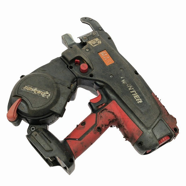 ☆中古品☆ MAX マックス 14.4V ツインタイア RB-440T 本体+バッテリー2個(4.0Ah)充電器+ケース リバータイア 鉄筋結束機137053 - 6
