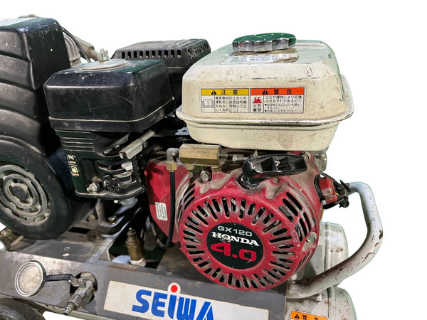 ☆中古品☆SEIWA 精和産業 SC-15GLS エンジンコンプレッサー ガソリン工具 塗装 吹き付け エアーコンプレッサー130653 - 7