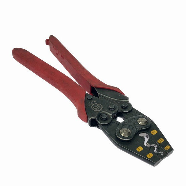 ☆中古品2点セット☆MARVEL マーベル 手動圧着工具 MH-14×2 ハンドツール 銅線用裸圧着端子 スリーブ用133807 - 5