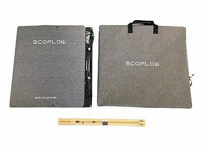 ☆未使用品☆ ECOFLOW エコフロー 160W ポータブルソーラーパネル/SOLAR PANEL ‎EF-Fold-P160-04 キャンプ 災害 地震115301 - 0