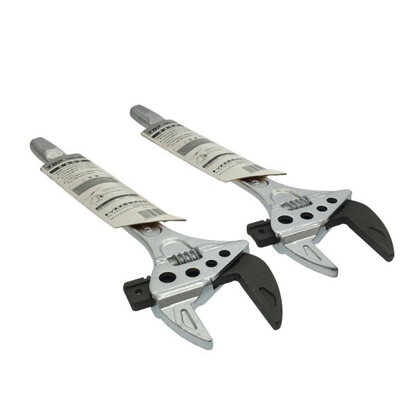 ☆未使用品2本セット☆TOP トップ たて型モーターレンチ TMW-400 400mm 継手用 バルブ用 締付 モンキーレンチ118636 - 3