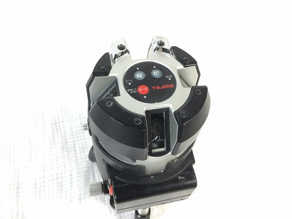 ☆中古品☆Tajima タジマ ZERO BLUE レーザー墨出し器 ZEROBLS-KJC 受光器 バッテリ1個 ACアダプタ ケース付き 測定130444 - 9