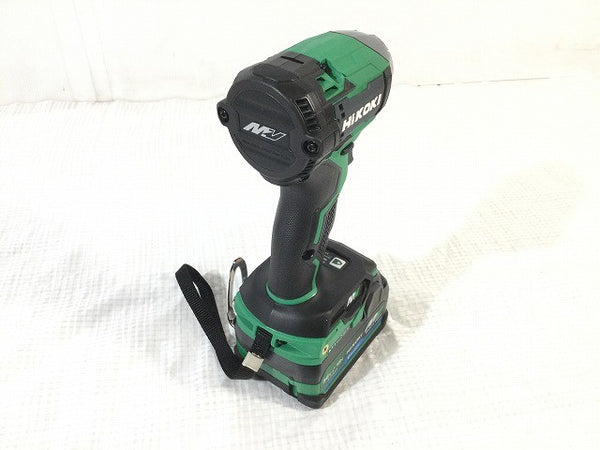 ☆未使用☆HiKOKI ハイコーキ 36V コードレスインパクトドライバー WH36DD(2XHLSZ) グリーン バッテリー2個 充電器 ケース付124243 - 6