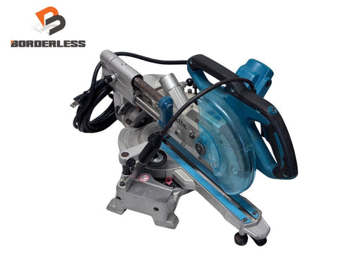 ☆中古品☆makita マキタ 100V 165mm スライドマルノコ LS0613FL ライト・レーザー付 スライド丸のこ 木工用 切断機137374