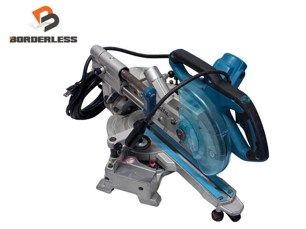 ☆中古品☆makita マキタ 100V 165mm スライドマルノコ LS0613FL ライト・レーザー付 スライド丸のこ 木工用 切断機137374 - 1