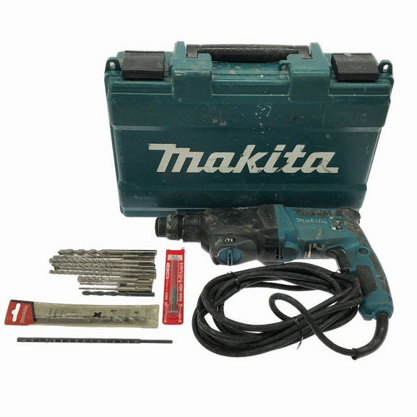☆中古品☆makita マキタ 100V 26mm ハンマドリル HR2601F ケース付 SDSプラス コード式 ハンマードリル 穴あけ 穿孔 電動工具135032 - 3