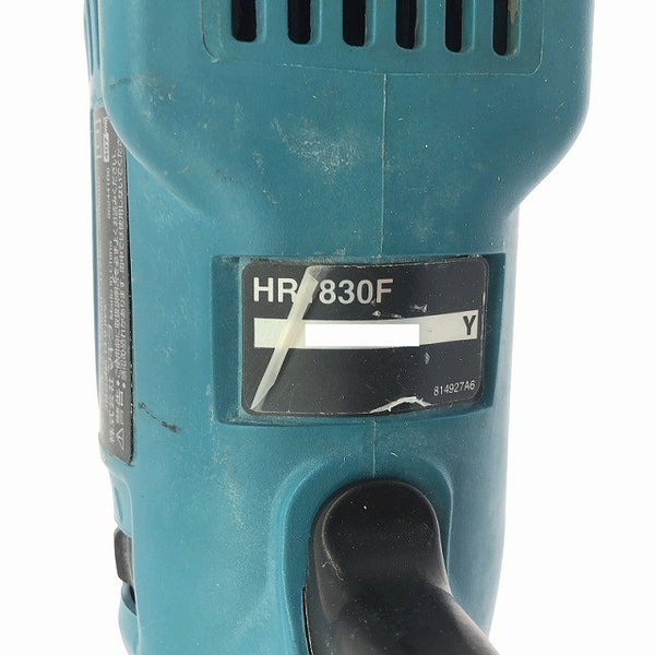 ☆中古品☆makita マキタ 100V 18mm ハンマドリル HR1830F ケース付 SDSプラス コード式 ハンマードリル 穴あけ 穿孔137070 - 9