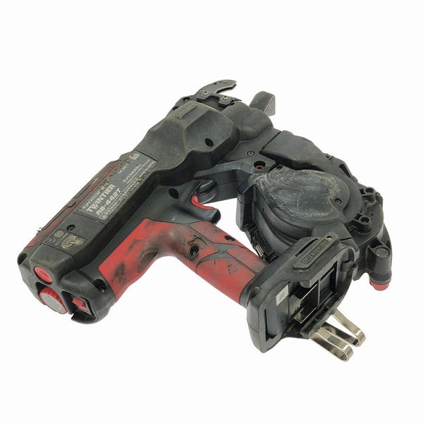 ☆中古品☆MAX マックス 14.4V 充電式鉄筋結束機ツインタイア RB-442T-B2C/1450A バッテリー2個(5.0Ah)充電器 ケース付き137605 - 7