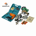☆中古品DIYセット☆makita マキタ 6型マルノコ M5600A ディスクグラインダー 9520 HITACHI 日立工機 電気ドリル FD-10B 日曜大工128270 - 1