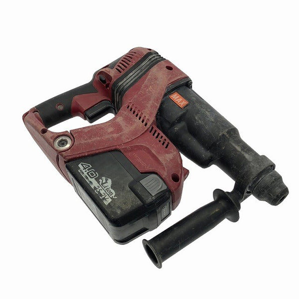 ☆中古品☆MAX マックス 25.2V 充電式ブラシレスハンマドリル PJ-R266 バッテリ 充電器 ケース付 コードレス ハンマードリル118686 - 5