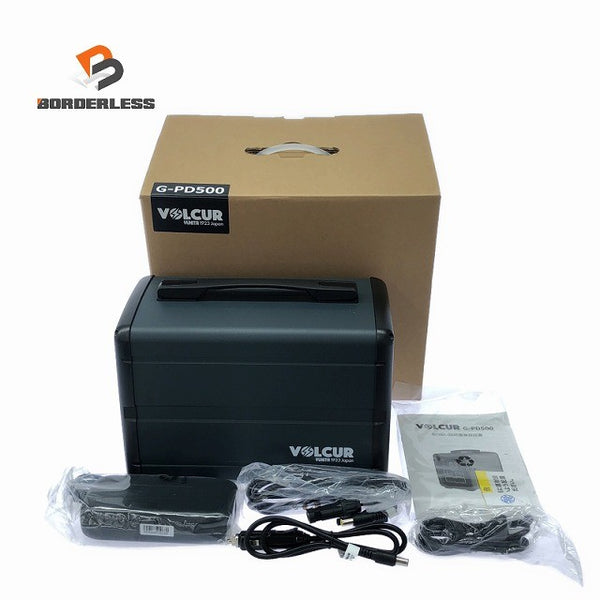 ☆未使用品☆VOLCUR ボルカー ポータブル電源 G-PD500 小型 モバイルバッテリー アウトドア キャンプ 防災134173 - 1