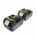 ☆中古品2点※充電回数12回と19回☆makita マキタ 18V 3.0Ah 純正 リチウムイオンバッテリー BL1830B 残量表示付 蓄電池 充電池 - 2