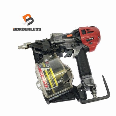 ☆中古品☆MAX マックス 65mm 高圧エア釘打ち機 HN-65FW1 型枠モデル 本体のみ エアツール 大工道具 内装