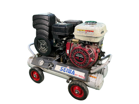 ☆近畿圏のみ送料無料☆SEIWA 精和産業 SC-15GLS エンジンコンプレッサー ガソリン工具 塗装 吹き付け エアーコンプレッサー130653 - 0